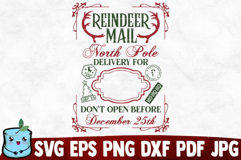 reindeer-mail-north-pole-delivery-svg-cut-file