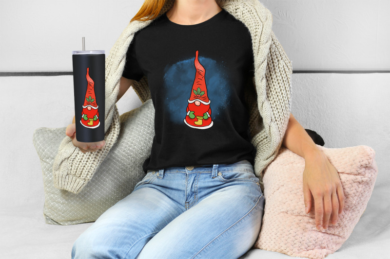 mistletoe-gnome-sublimation-design