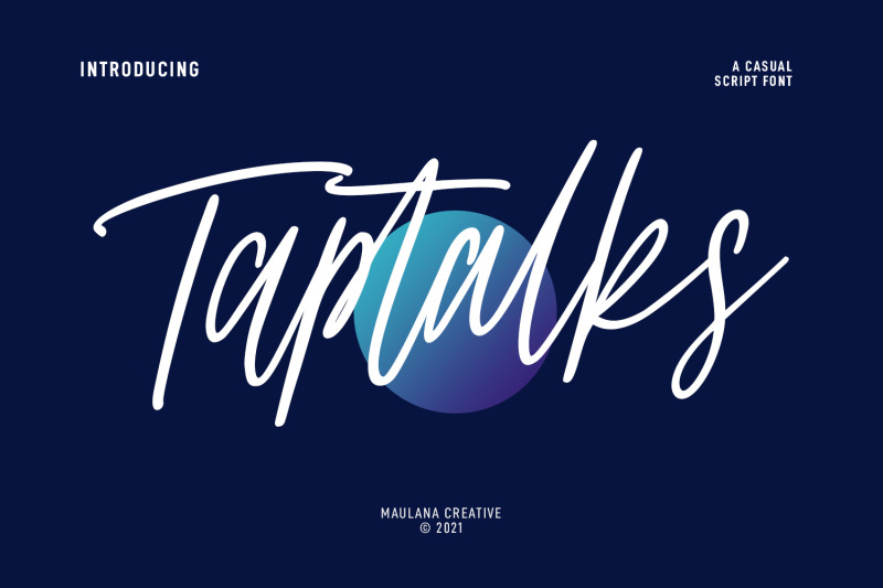 taptalks-script-font