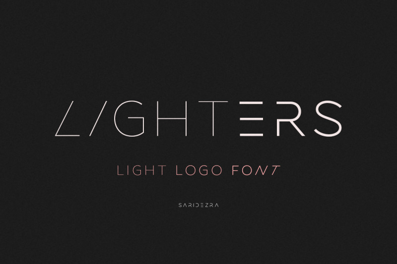 lighters-light-logo-font
