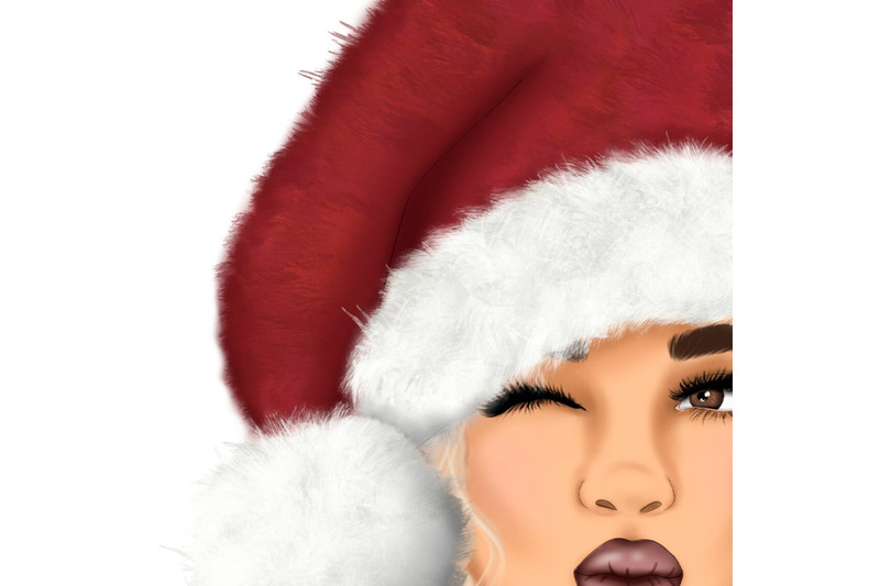 christmas-png-blonde-girl-santa-hat