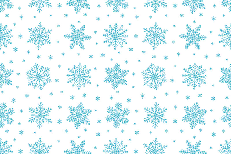 snowflakes-pattern-snowflakes-plaid-print-snowflakes-svg