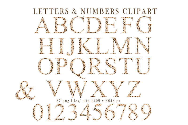 leopard-alphabet-monogram-letters-numbers-37-png-files