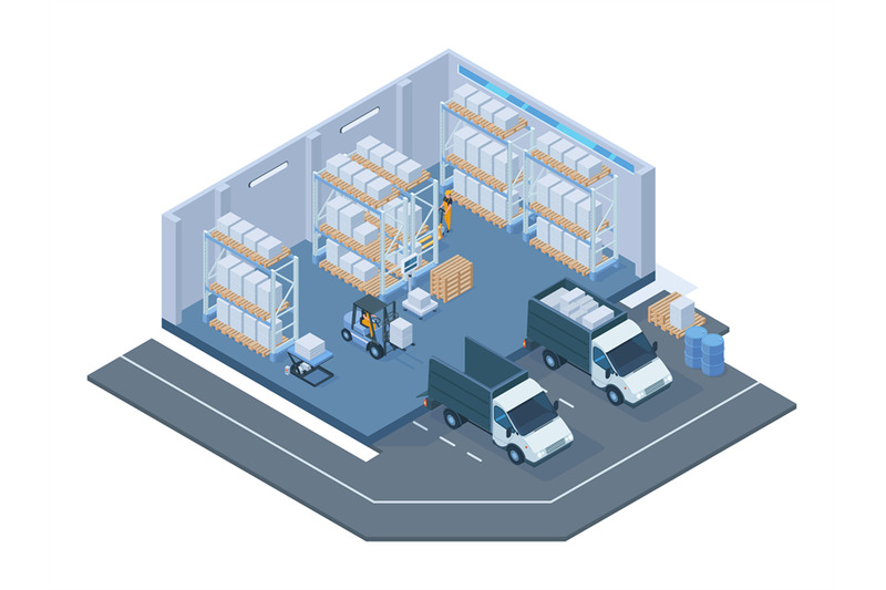 isometric-storage-building-modern-warehouse-interior-storage-forklif