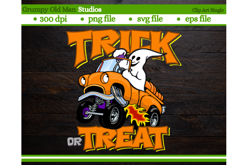 cartoon-ghost-driving-a-classic-truck-trick-or-treat-halloween-mon