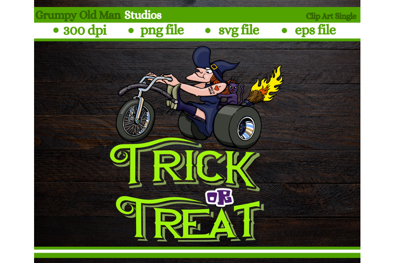 cartoon-witch-driving-trike-motorcycle-trick-or-treat-halloween-mo