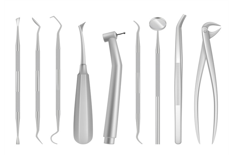 dental-clinic-tools-medical-items-for-dentists-oral-inspection-tooth