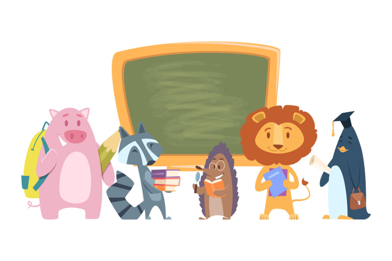 school-animals-back-to-school-cartoon-characters-cute-students-lion