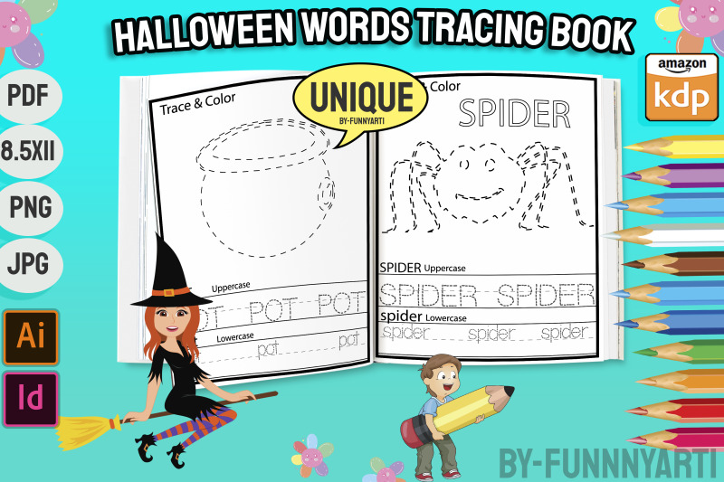 halloween-picture-tracing-book