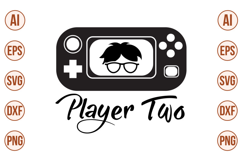 player-two-svg-cut-file