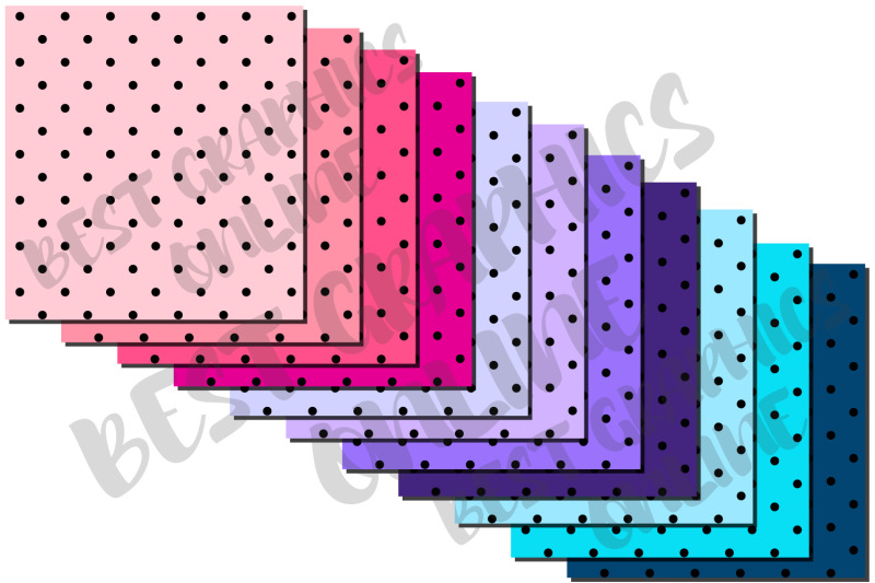 100-black-polka-dot-digital-papers-polka-dots-pattern-paper