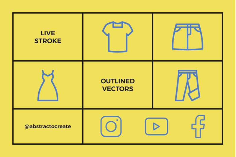 clothing-line-icons