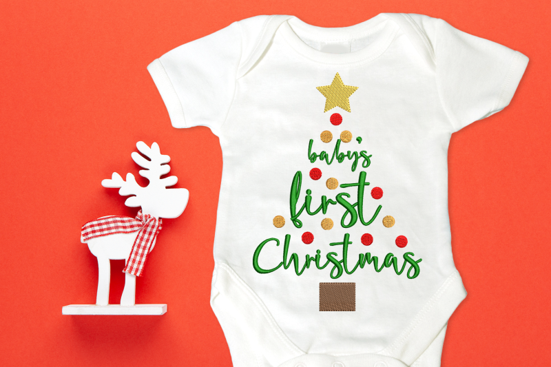 baby-039-s-first-christmas-tree-embroidery