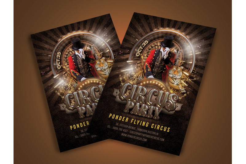 circus-party-flyer