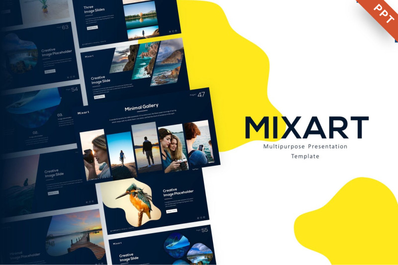 mixart-multipurpose-creative-powerpoint-template