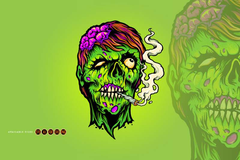 monster-cigarette-weed-halloween