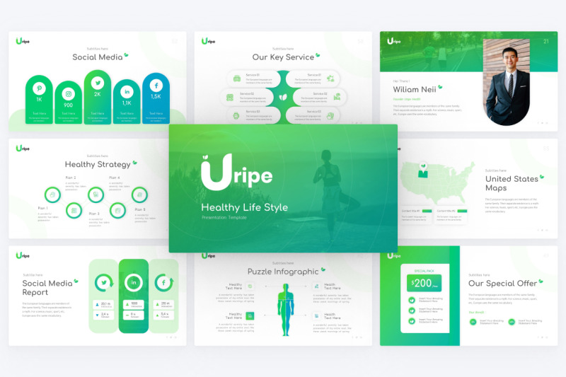 uripe-healty-life-style-powerpoint-template