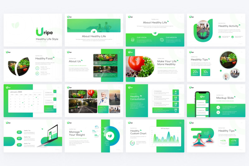 uripe-healty-life-style-powerpoint-template