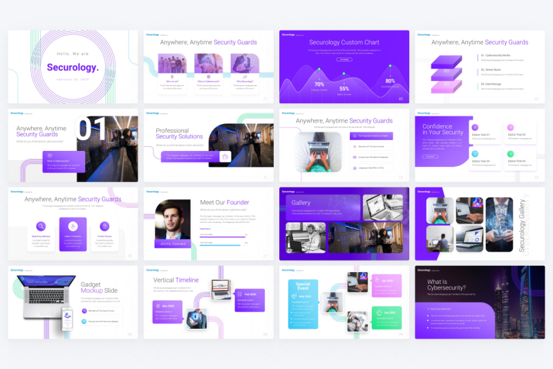 securology-cybersecurity-powerpoint-template
