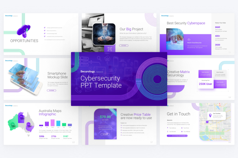 securology-cybersecurity-powerpoint-template