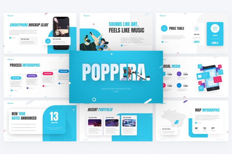 poppera-music-powerpoint-template