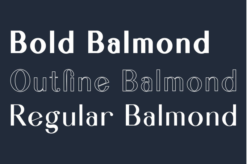 balmond-sans-serif-3-font