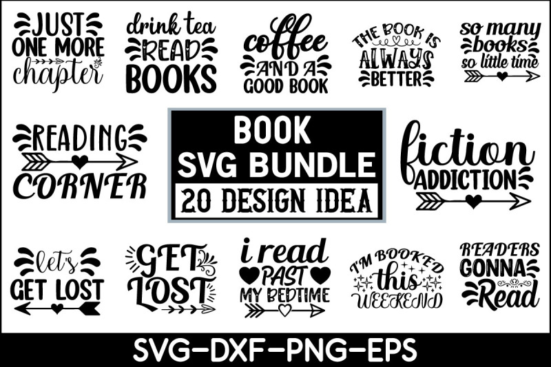 book-svg-bundle