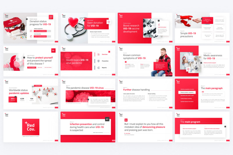 redcov-covid-19-medical-powerpoint-template