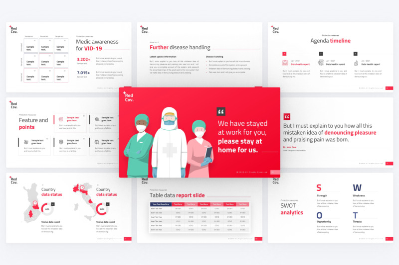 redcov-covid-19-medical-powerpoint-template