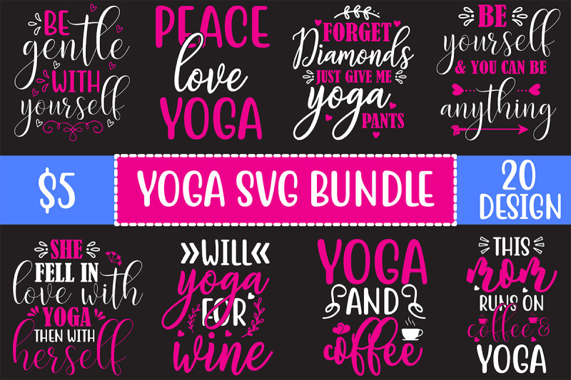yoga-svg-bundle