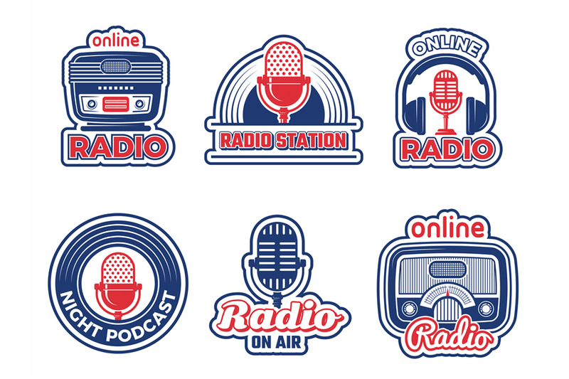 radio-show-badges-air-podcast-audio-studio-logo-music-radio-station-v