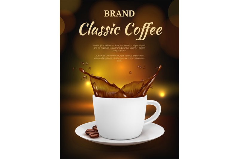 coffee-advertising-cup-with-hot-drinks-and-beverage-package-promotion