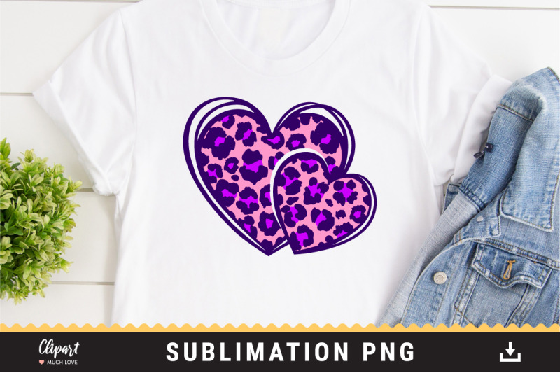 leopard-heart-sublimation-png-bundle-hearts-png-valentines