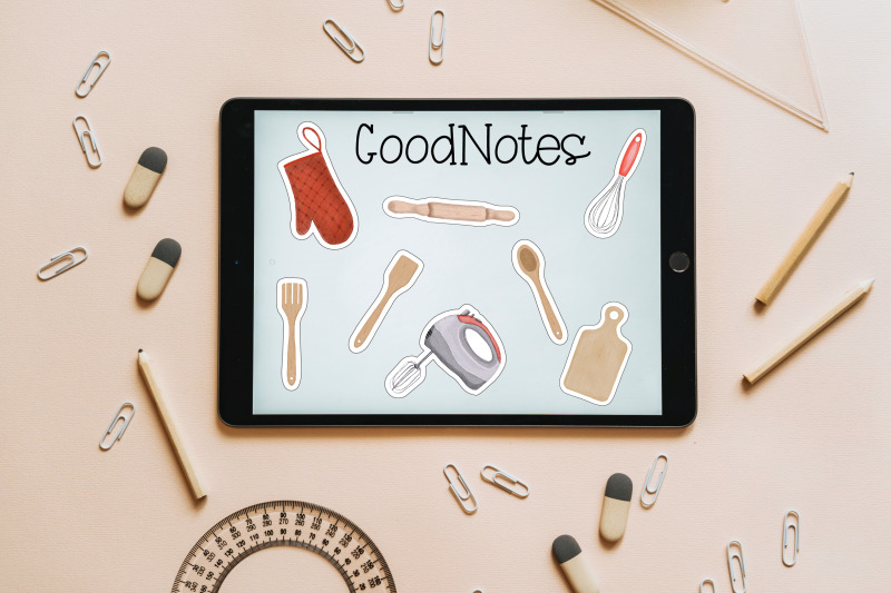 printable-stickers-and-for-the-goodnotes-app-kitchen-tools