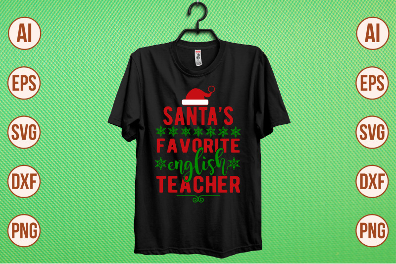 sant-039-s-favorite-english-teacher-svg-cut-file