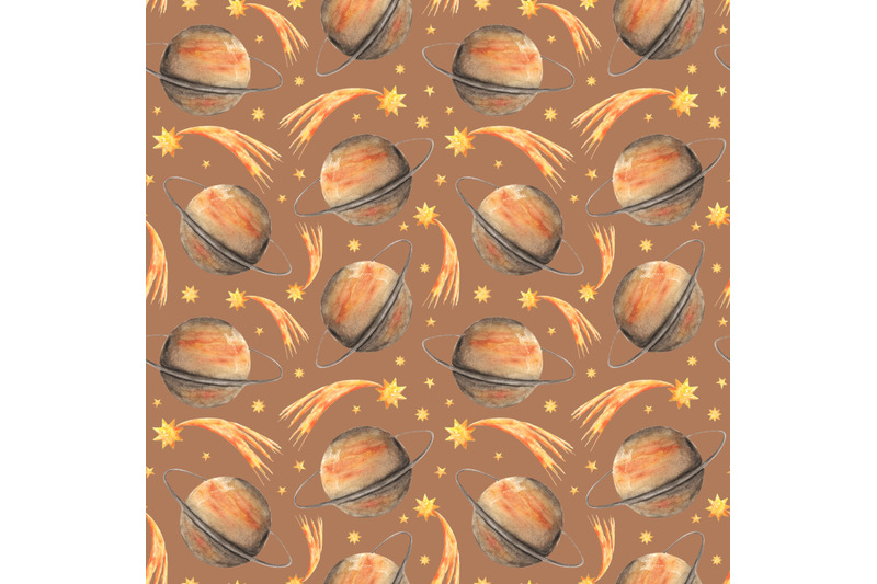 saturn-watercolor-seamless-pattern-space-planet-star-comet