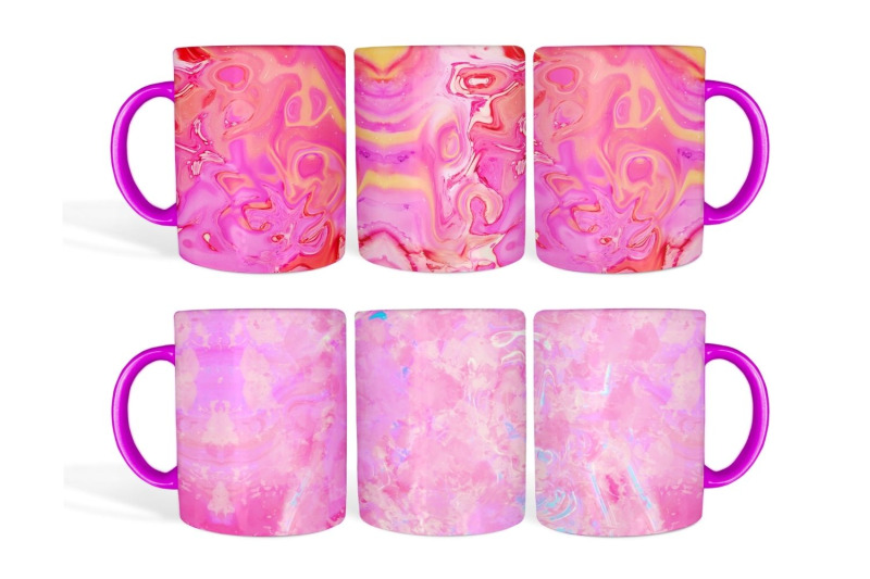 Pink Mug Sublimation By SvgOcean | TheHungryJPEG