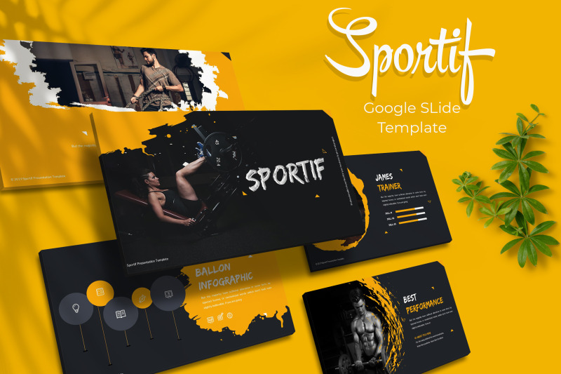 sportif-google-slide-template