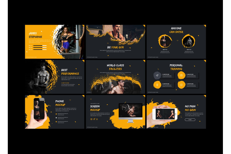 sportif-keynote-template