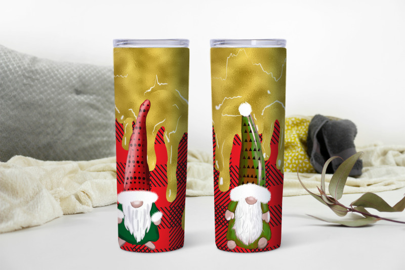 gold-buffalo-gnomes-skinny-tumbler-wrap