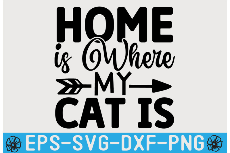 cat-svg-t-shirt-design-template