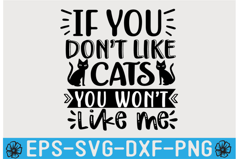 cat-svg-t-shirt-design-template