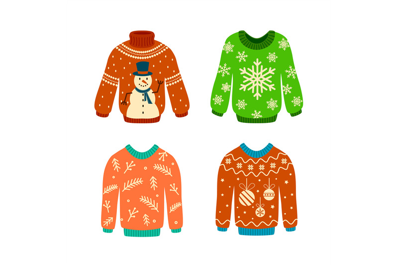 knitted-jumpers-with-christmas-patterns-xmas-elements-woolen-ugly-sw