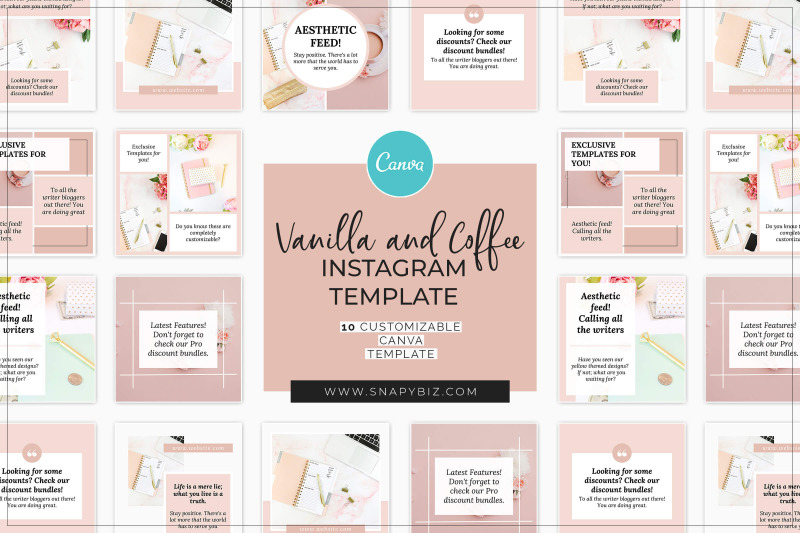 vanilla-and-coffee-instagram-post-template-canva-instagram-templates