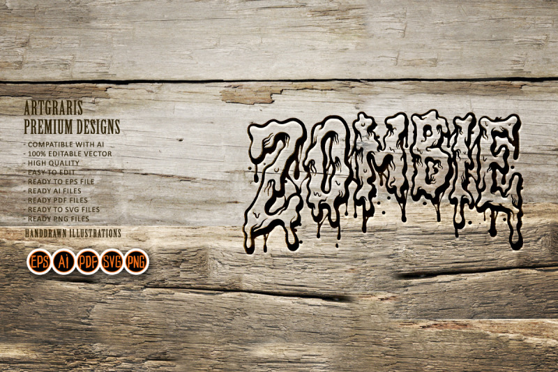zombie-text-logo-silhouette