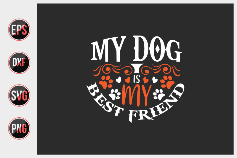 dog-typographic-quotes-design-vector-template