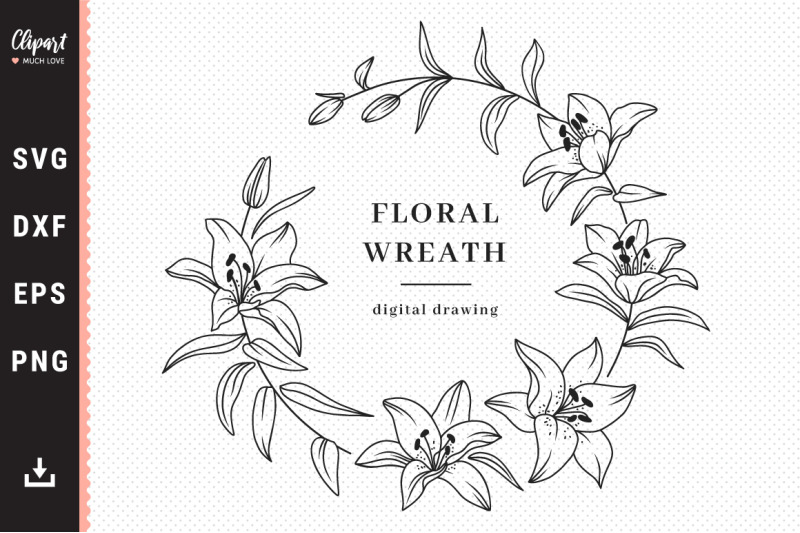 lily-monogram-svg-floral-wreath-svg-wedding-svg-dxf