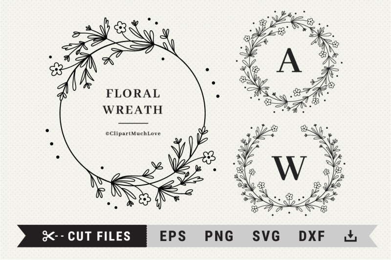 floral-wreath-svg-wildflower-wreath-monogram-floral-frame-svg-dxf