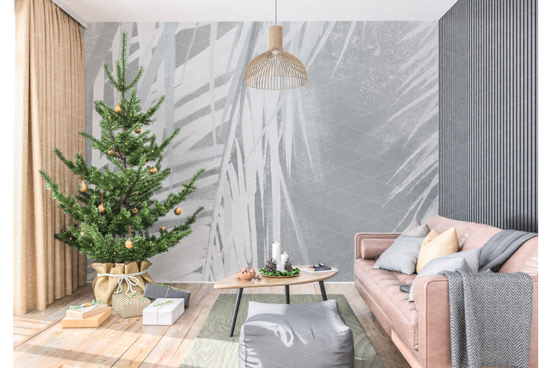 christmas-interior-mockup-wall-mockup