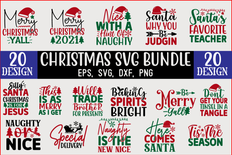 christmas-svg-t-shirt-design-bundle